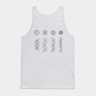 A-,B-,C- and Z-DNA Tank Top